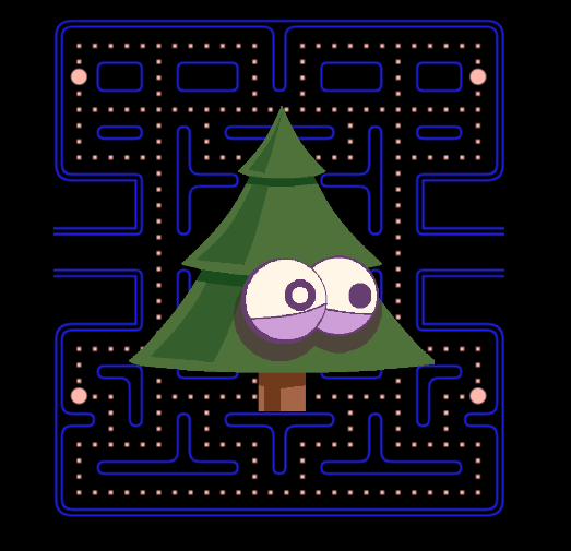 Greenman Pacman Game