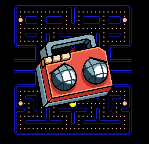 Radioman PAcman Game